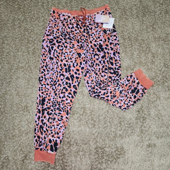 JoyLab Pants & Jumpsuits Sloushy Joy Lab Leopard Print Tapered